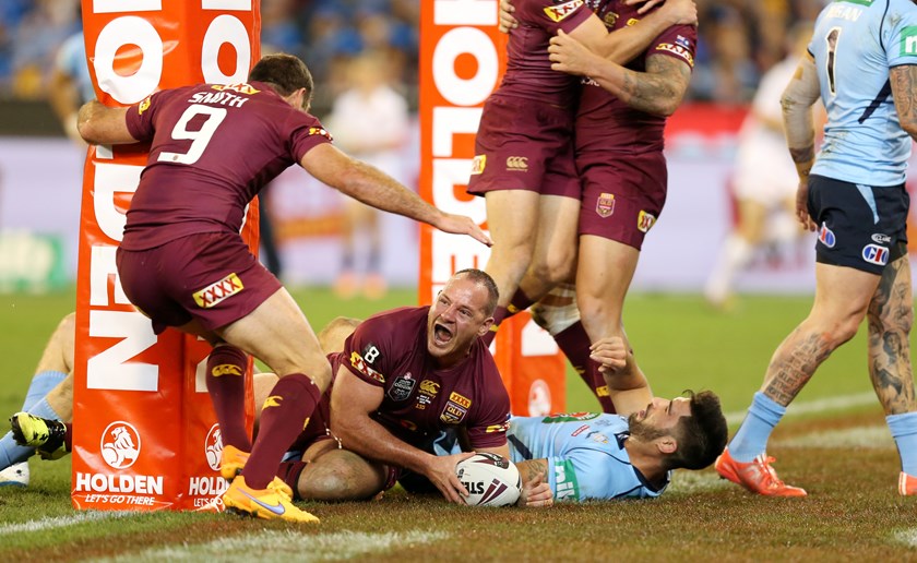 Scoring. Photo: NRL Images