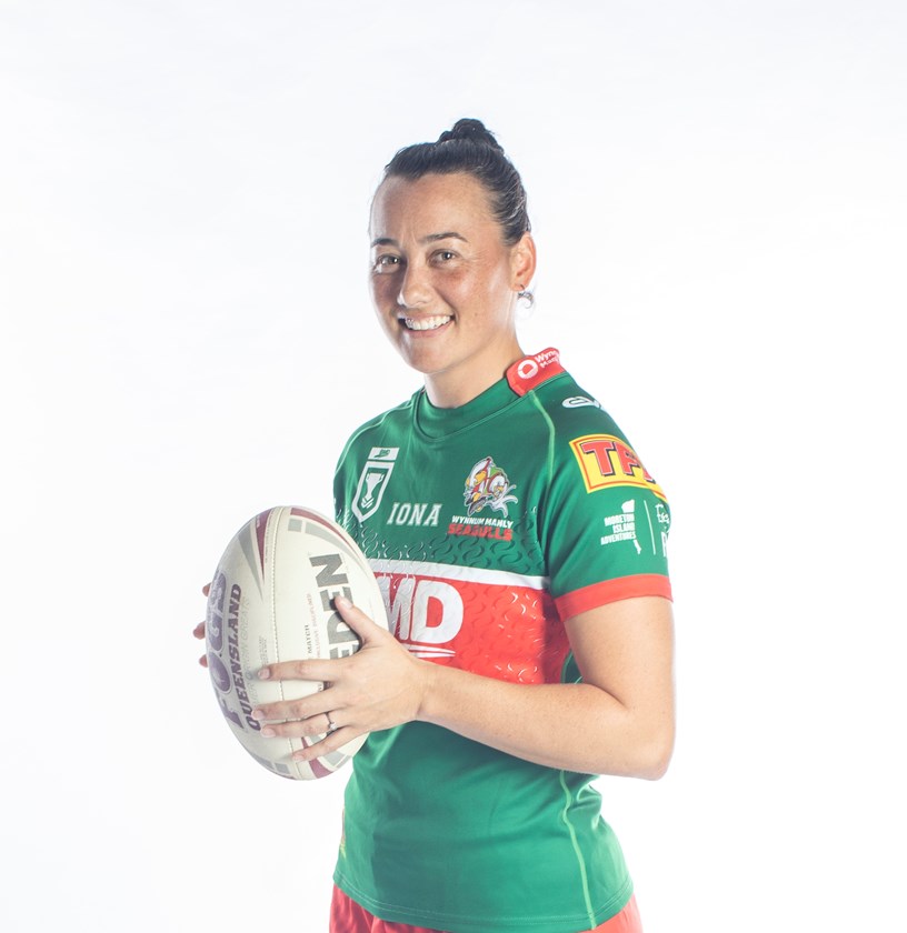 Toni Hunt in Wynnum Manly colours. Photo: Jim O'Reilly/QRL