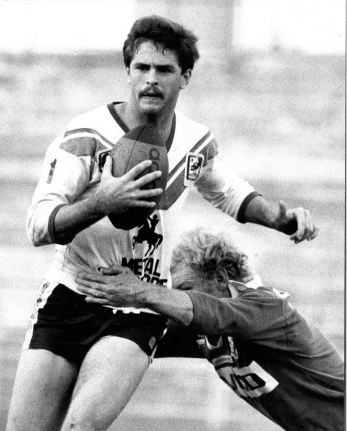 Belcher in action for Souths.