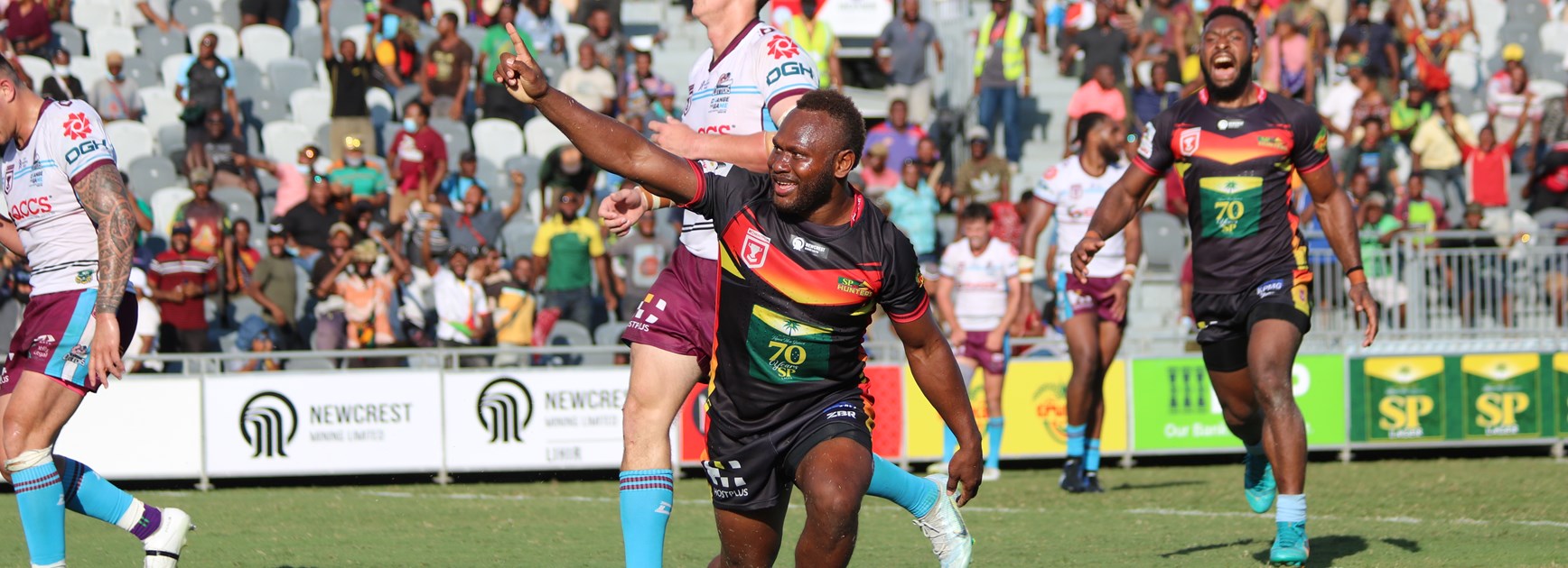 PNG Hunters celebrate perfect homecoming