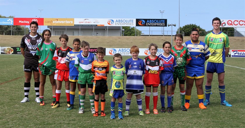 Players from all the Mackay teams.