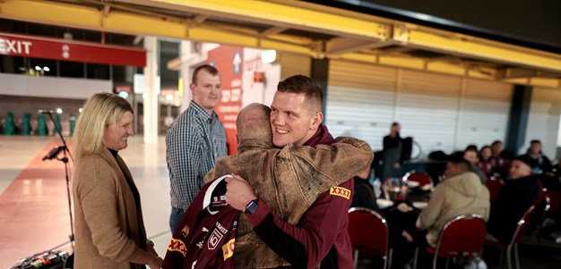 In pictures: Special start to camp for the Maroons