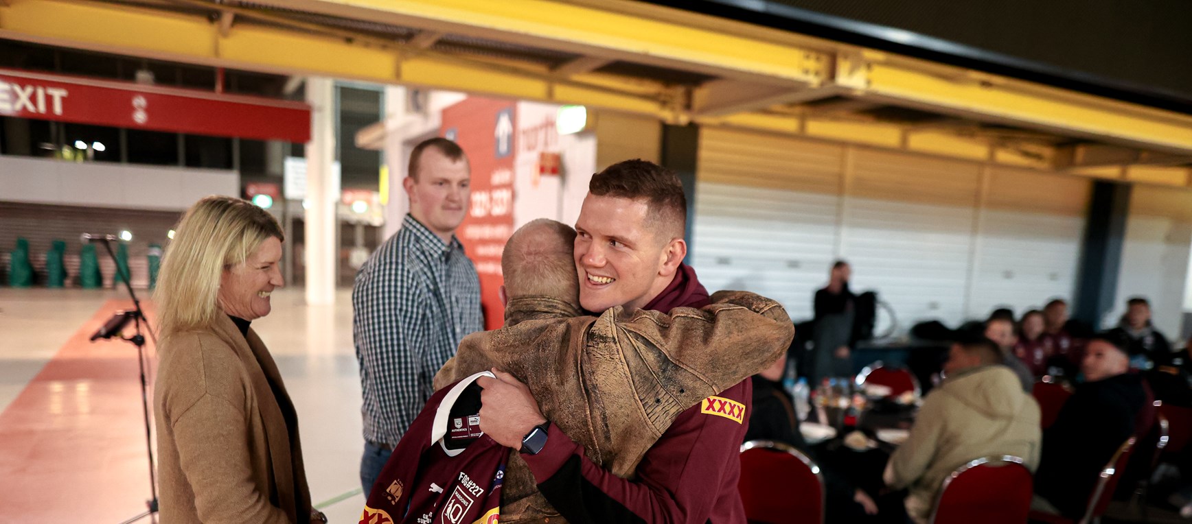 In pictures: Special start to camp for the Maroons