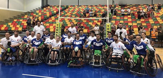 NQ Marlins Wheelchair team gallant against touring English