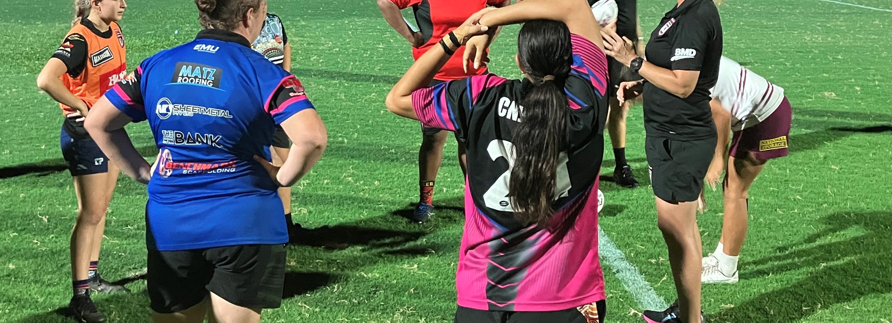 Emerging girls thriving in Future Maroons Academy