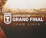 Hostplus Cup grand final team lists