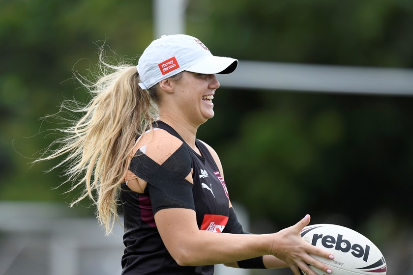 Holyman in Origin camp. Photo: Scott Davis/QRL