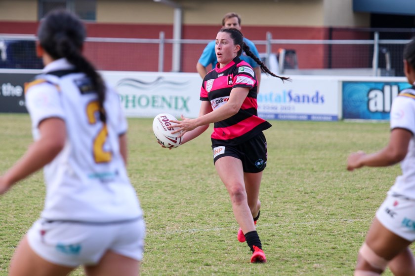 Romy Teitzel in action for the Panthers. Photo: Cameron Stallard / QRL 