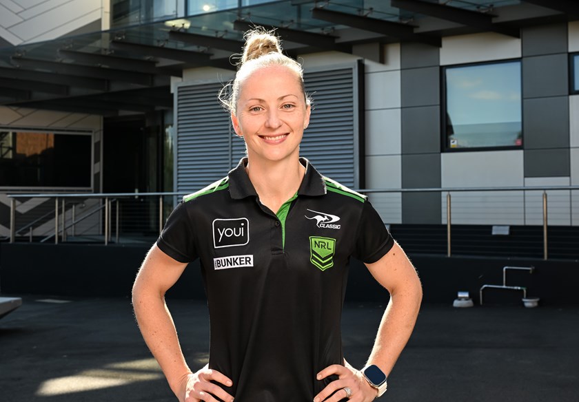 Belinda Sharpe. Photo: NRL Imagery