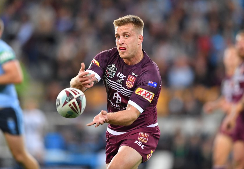 Cameron Munster in action for Queensland. Photo: NRL Images