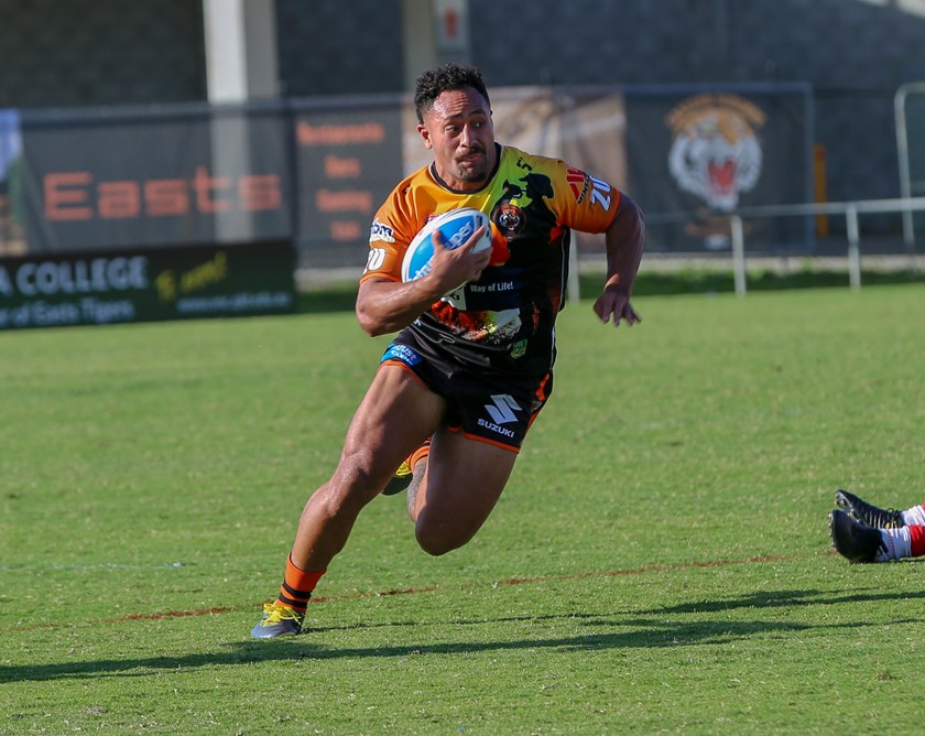 Patrick Kaufusi in action. Photo: QRL Media