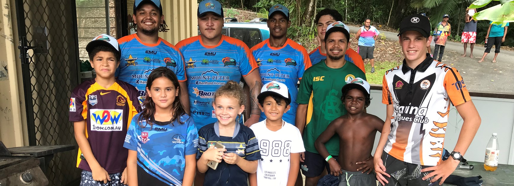 Cairns rugby league assist northern neighbour