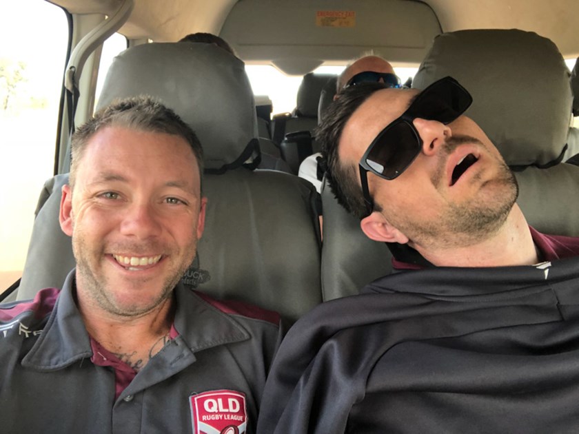 Country Week travel can be quite tiring. Photo: Marcus Schooth