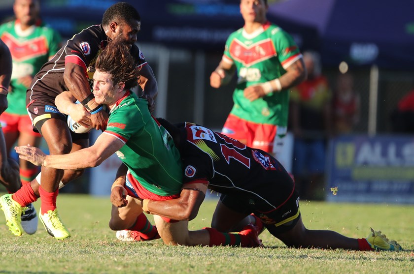 Peter Gubb in action for Wynnum Manly Seagulls. Photo: QRL Media