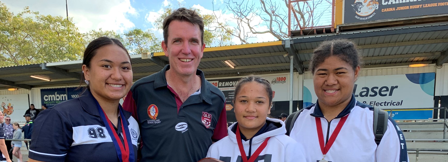 QSSRL girls rugby league state championships kick off in Cairns