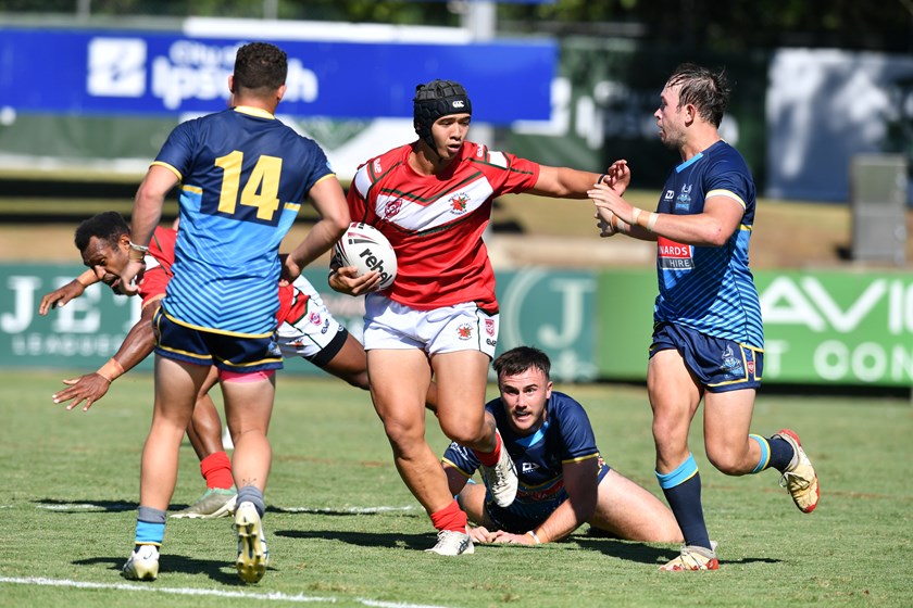 Brisbane Red v Gold Coast Vikings. Photo: Vanessa Hafner/QRL