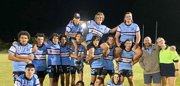 'I just love seeing kids playing footy'