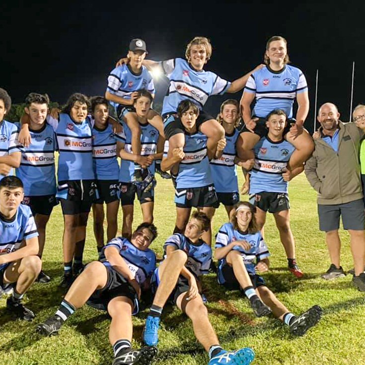 'I just love seeing kids playing footy'