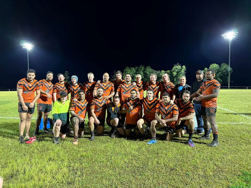 The Mundubbera Tigers in 2022.