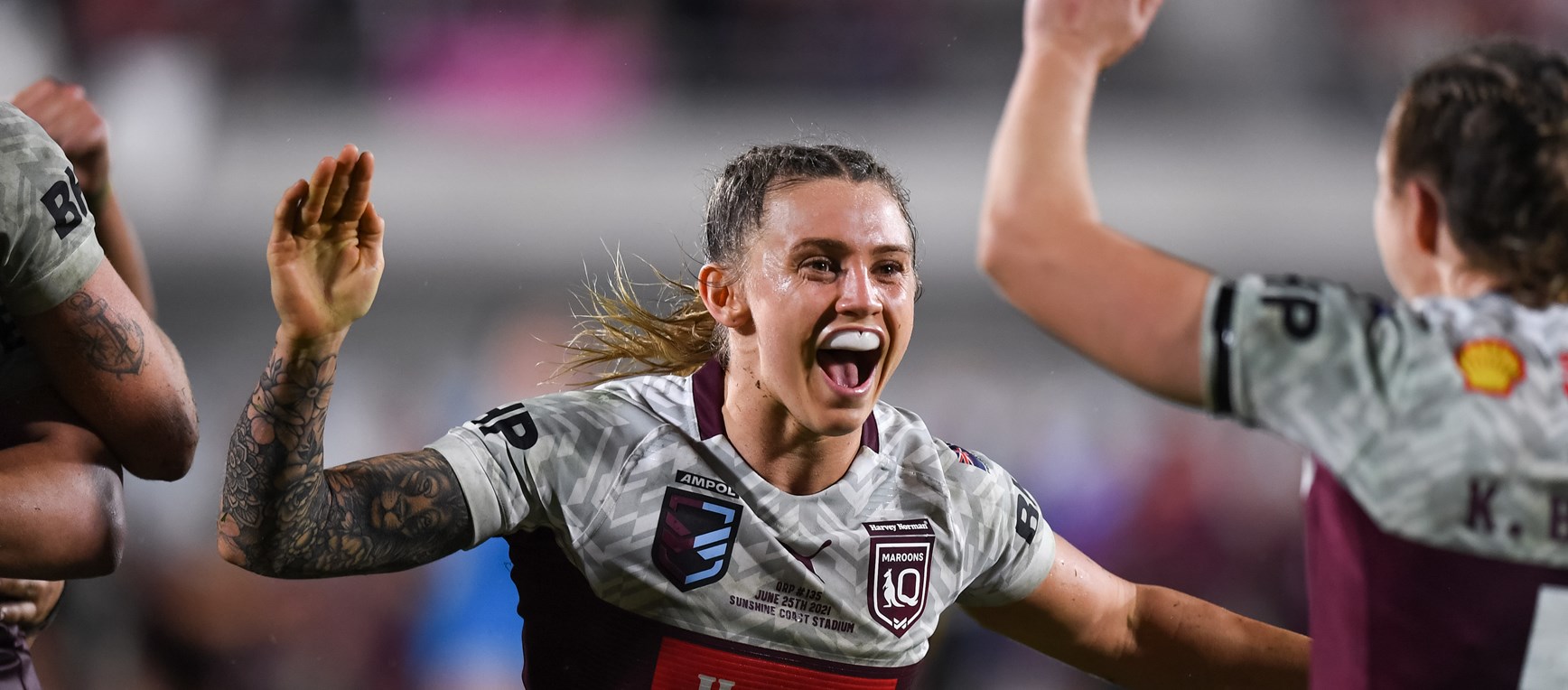 In pictures: Harvey Norman Queensland Maroons go back-to-back