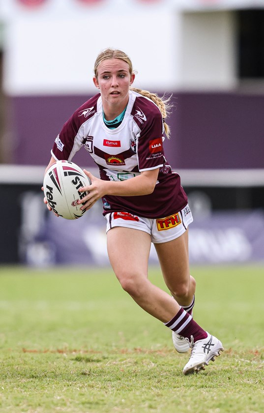 Nadia Windleborn in action for Burleigh. Photo: Dylan Parker Photography/Burleigh Bears