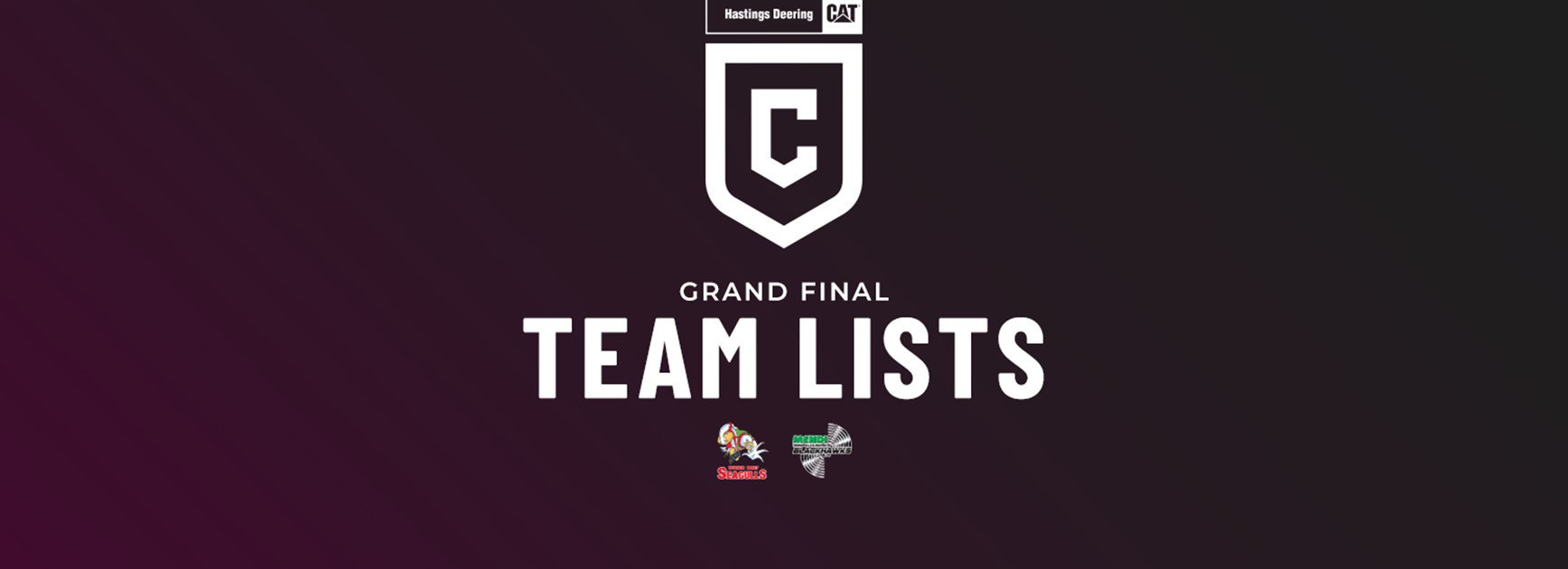 Hastings Deering Colts grand final team lists