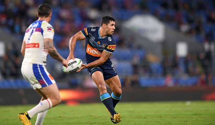 Jamal Fogarty impressed for the Titans in season 2020. Photo: NRL Images