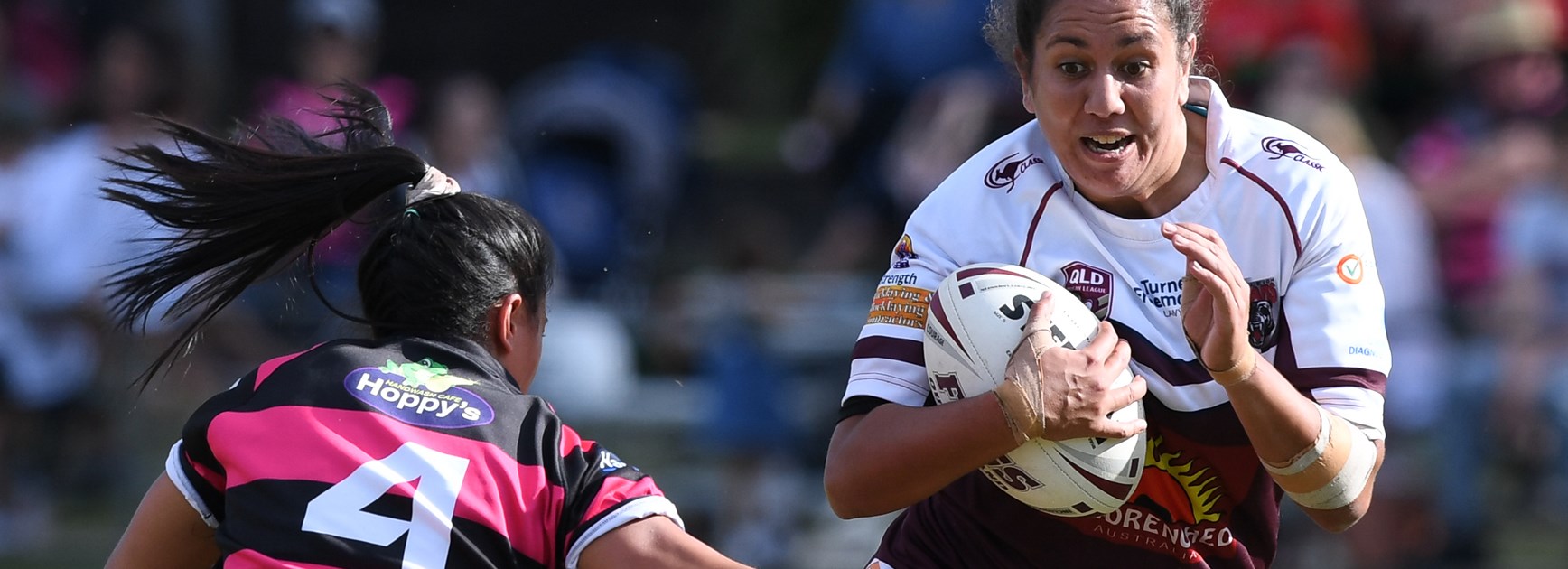 Burleigh team mates ready to face off in NRLW