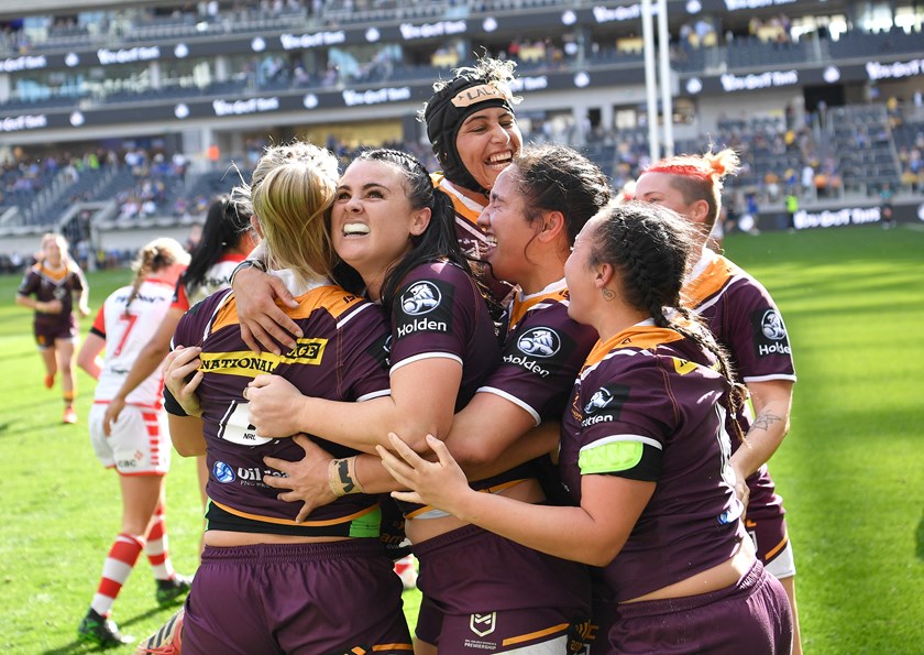 Burleigh team mates ready to face off in NRLW QRL