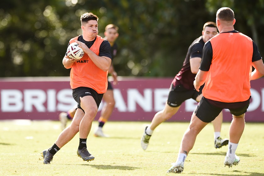 Cory Paix during Queensland Under 20 training. Photo: NRL Images