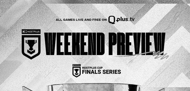 Finals Week 3: Weekend Preview - Hostplus Cup