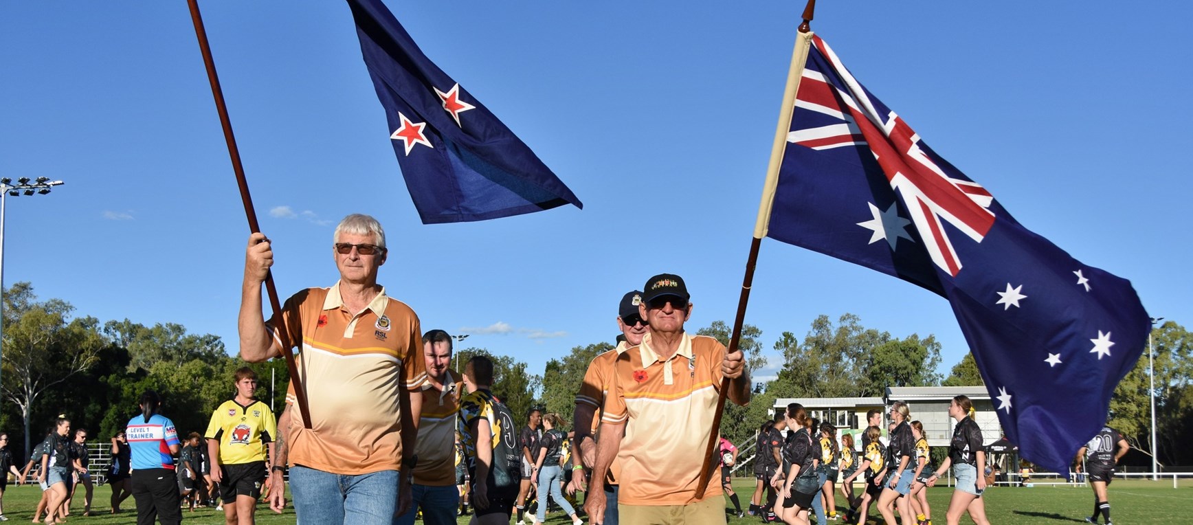 In pictures: Emerald's Clash of the ANZACs