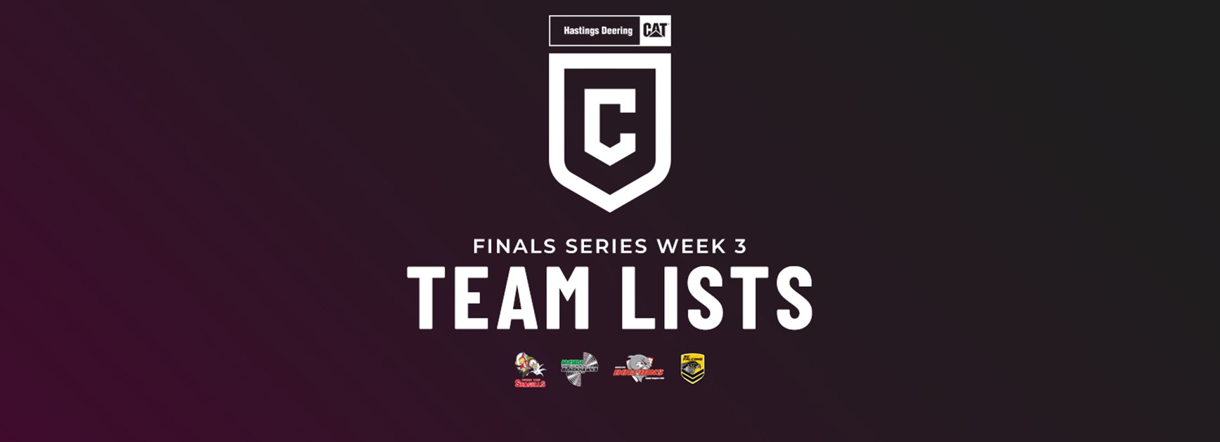 Hastings Deering Colts Finals Week 3 team lists
