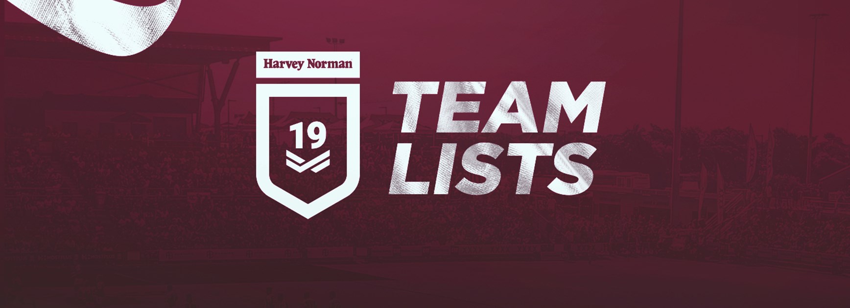 Round 5 Harvey Norman Under 19s team lists