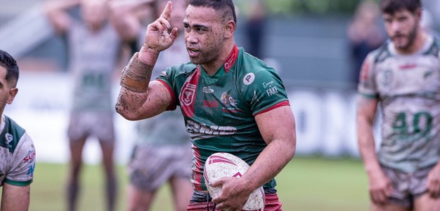 Saitaua hat-trick in the wet helps secure win for Wynnum Manly