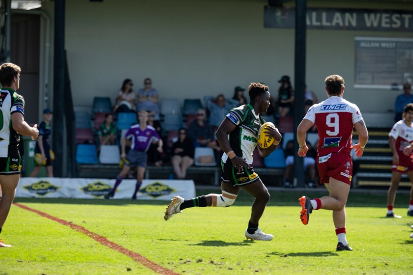 Townsville Blackhawks downed Redcliffe Dolphins in the opening weekend of finals. Photo: Robbie Bolton / QRL