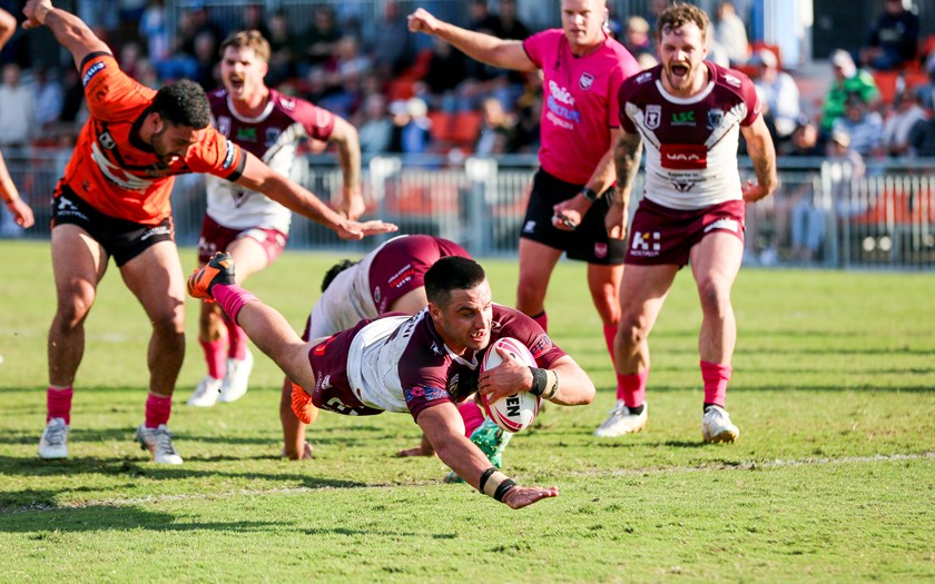 Coster in action. Photo: Rikki-Lee Arnold/QRL