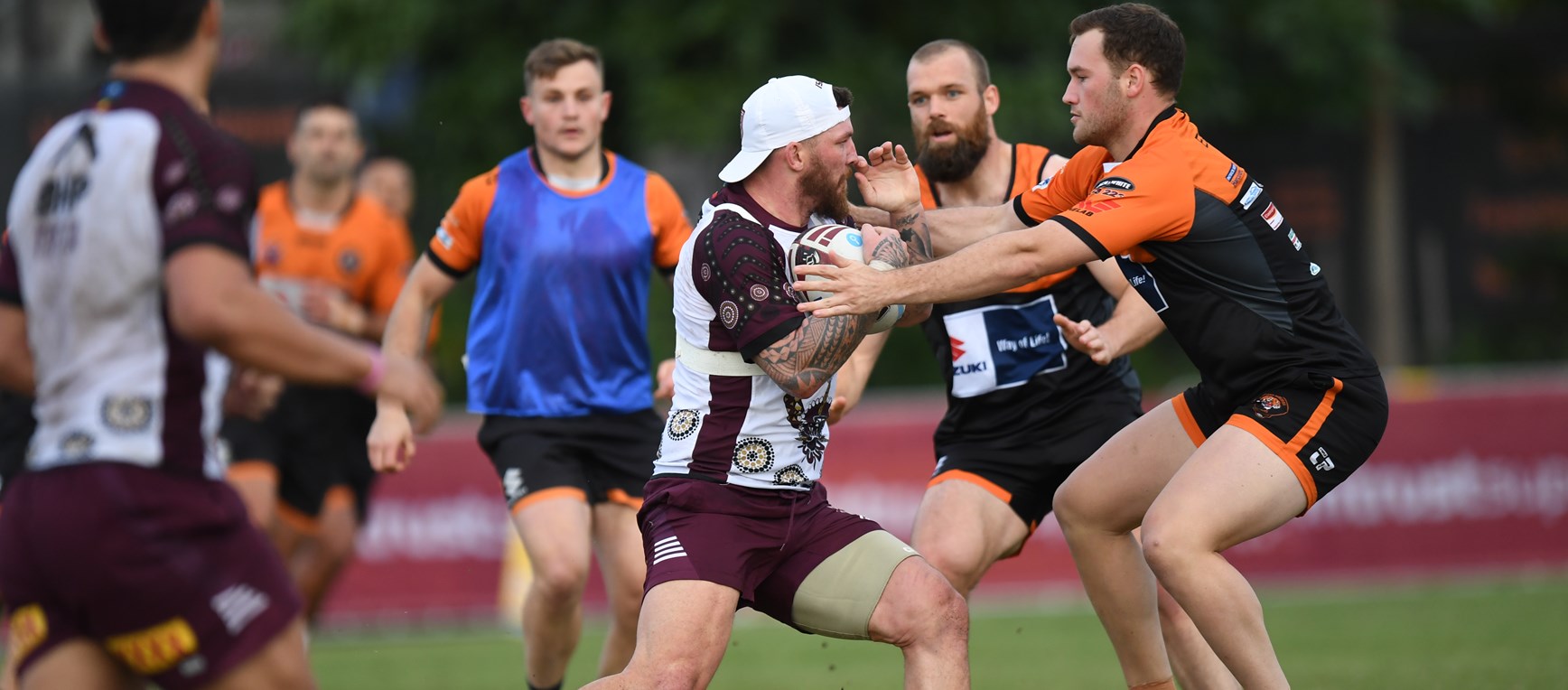 In pictures: Maroons oppose Easts Tigers