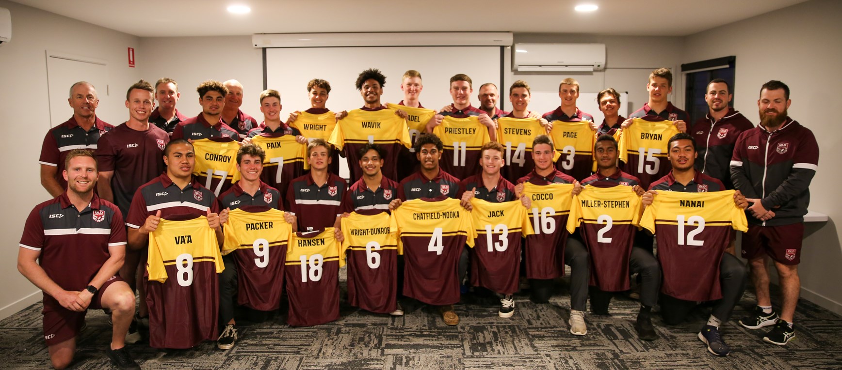 In pictures: Queensland Under 16 Country jersey presentation