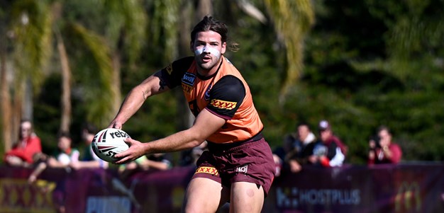 In pictures: Maroons ramp up intensity at training