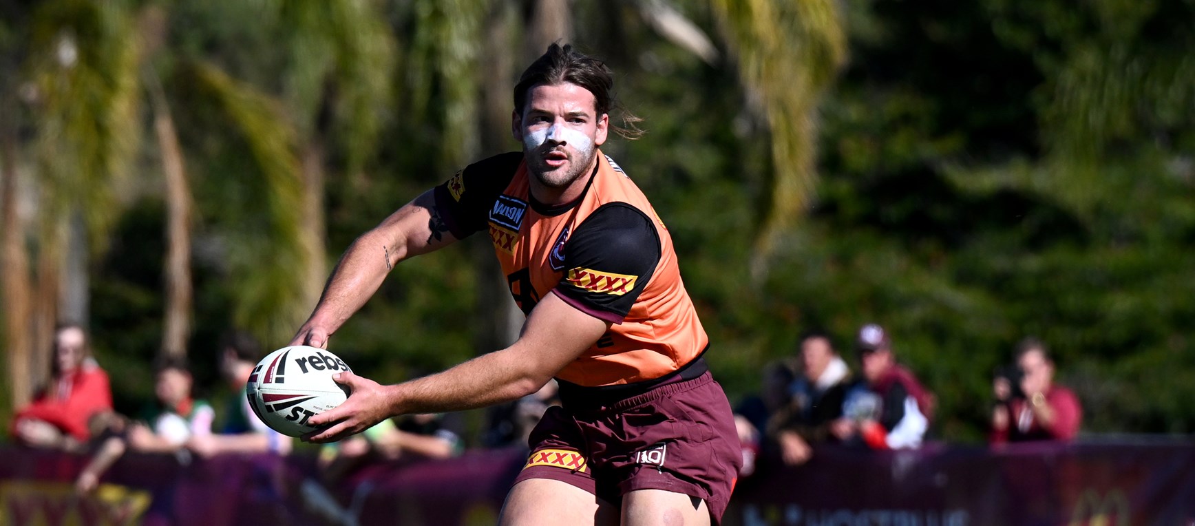 In pictures: Maroons ramp up intensity at training