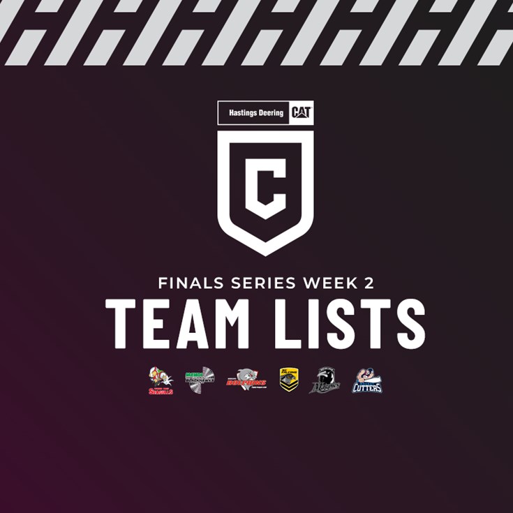 Hastings Deering Colts Finals Week 2 team lists