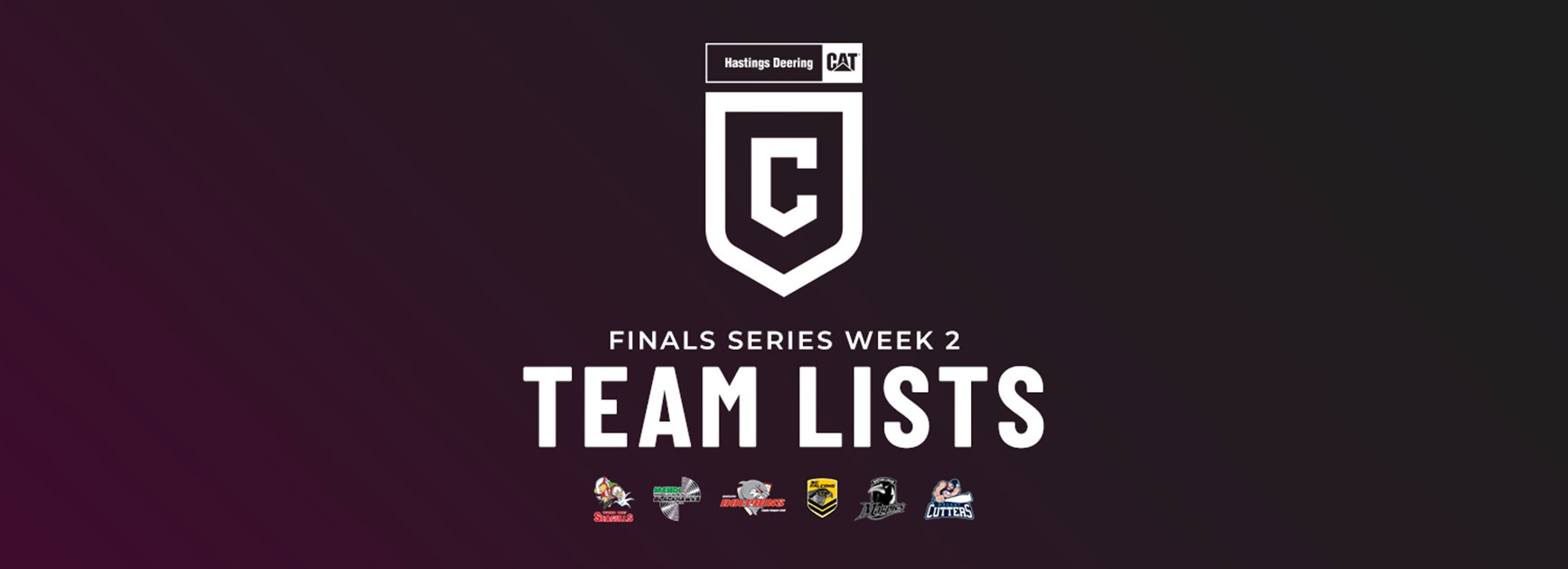 Hastings Deering Colts Finals Week 2 team lists