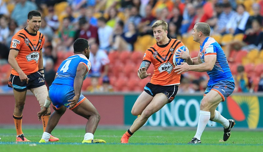 Now NRL regulars, Cameron Munster and Cody Walker played for the Tigers in their 2014 grand final loss to the Northern Pride. 