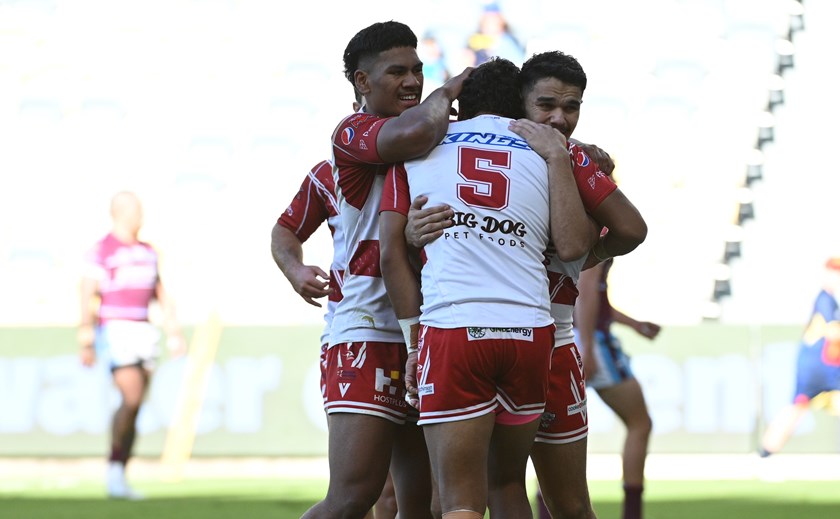 Celebration. Photo: NRL Imagery