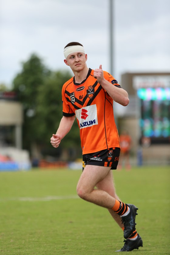 Tigers five-eighth, Bailey Black. Photo: Rikki-Lee Arnold/QRL