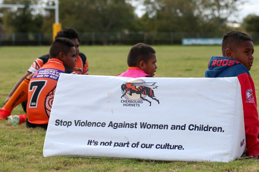 It was inspiring to see the Murgon Mustangs use rugby league as a vehicle to drive change in their local South Burnett community. Photo: Cameron Stallard/QRL