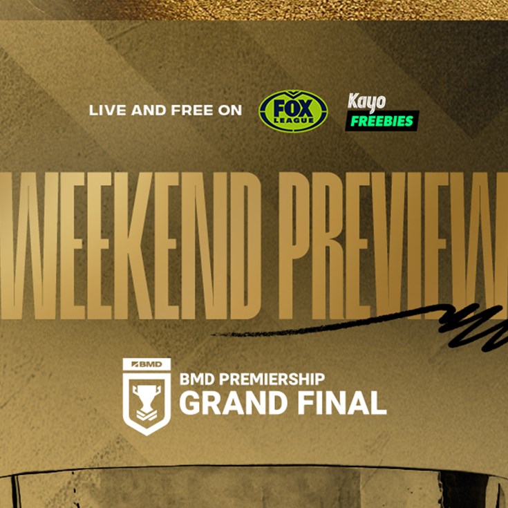 Grand Final: Weekend Preview - BMD Premiership