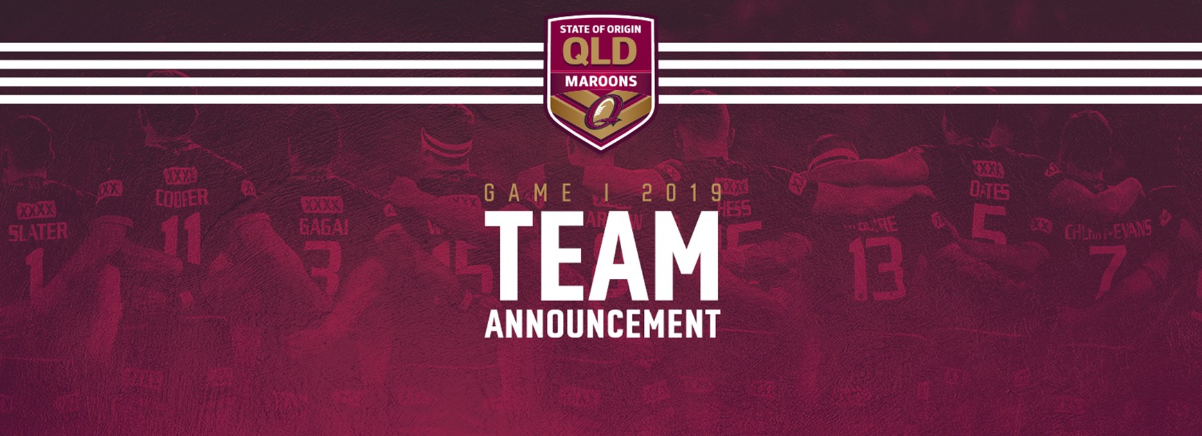 Queensland Maroons team for Origin opener