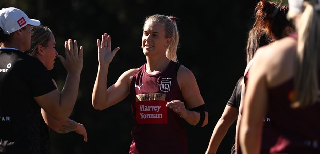 In pictures: Maroons complete final session in Queensland